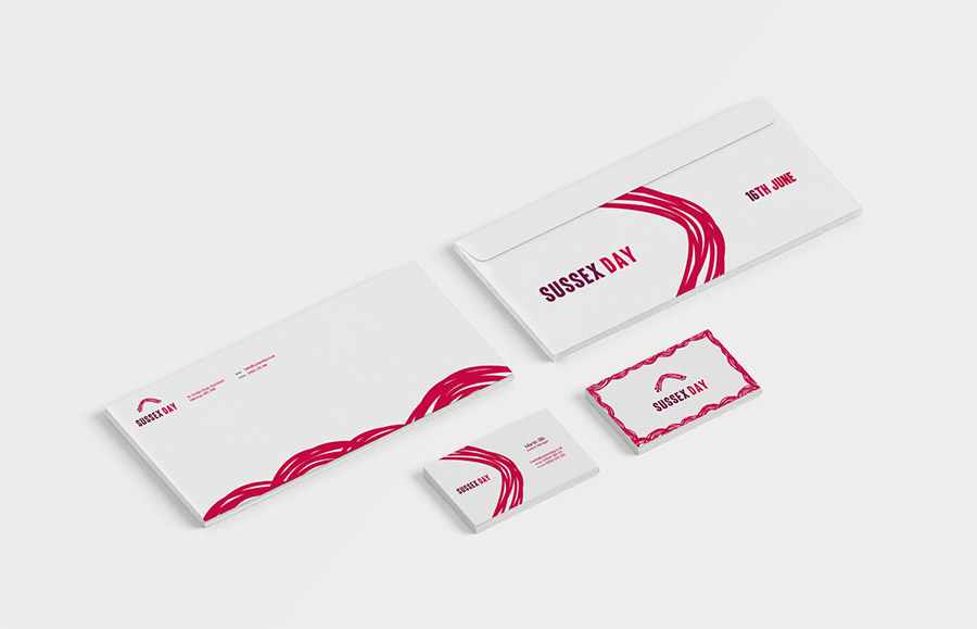 Branding and stationery design - project mockup